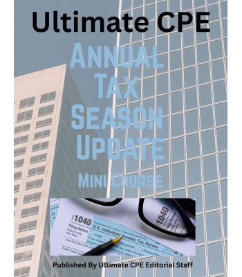 2027 Annual Tax Season Update Mini Course 2027 Annual Tax Season Update Mini Course